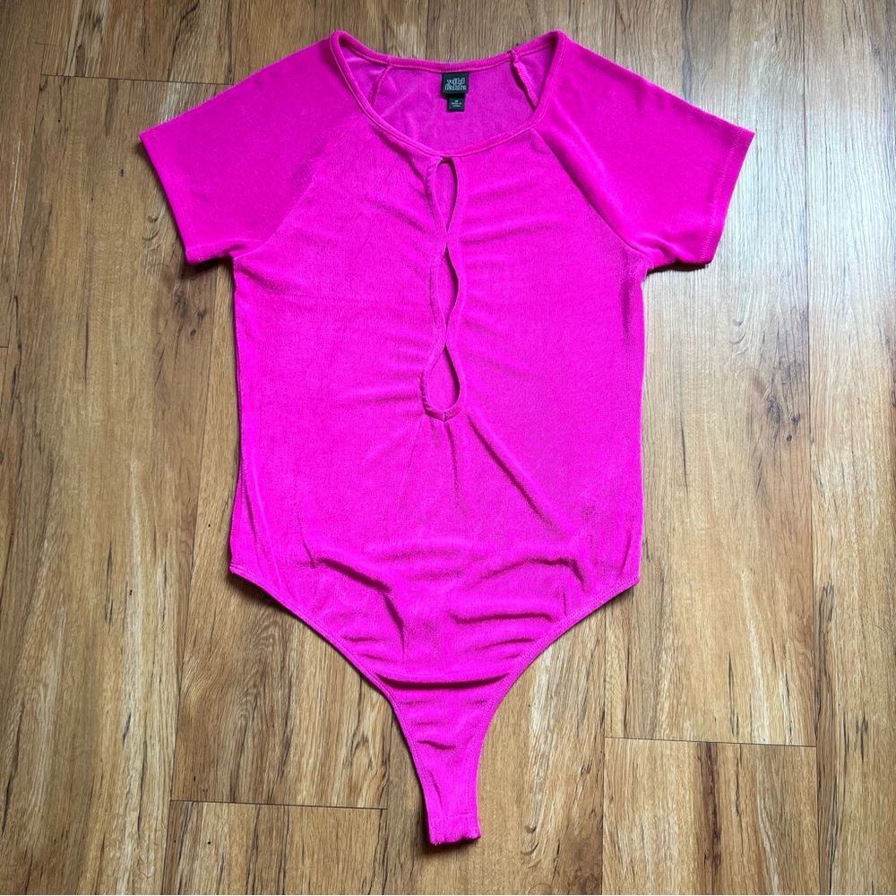 Pink bodysuit